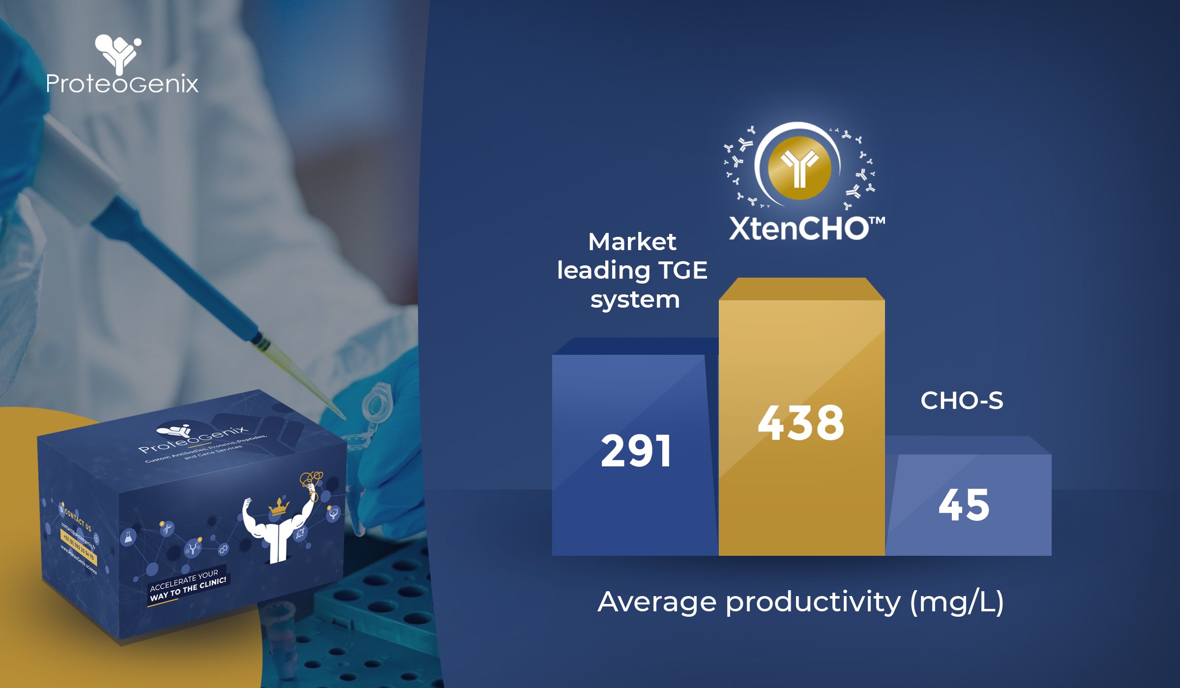 XtenCHO - new ultra-high yield transient expression system