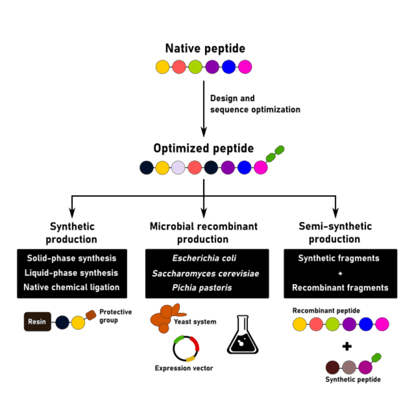 Peptide production